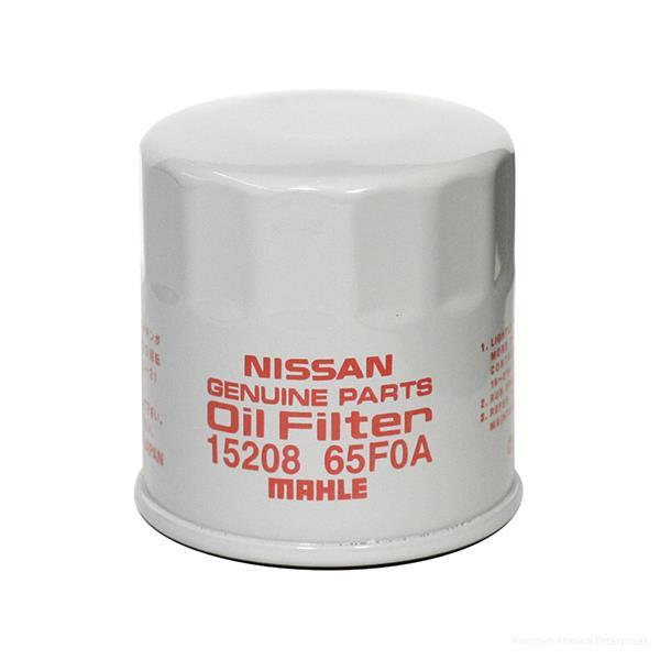 فیلتر روغن نیسان جنیون پارتس مدل 15208-65F0A Nissan Genuine Oil Filter 15208-65F0A